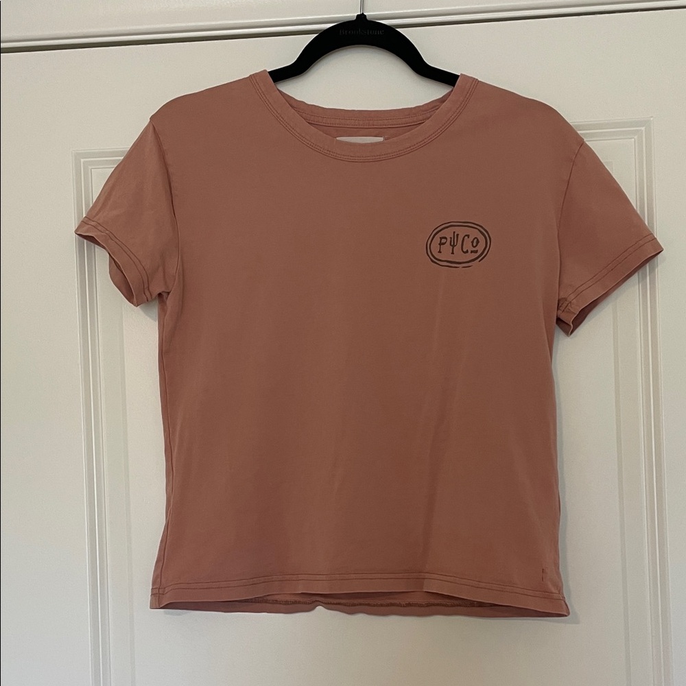 P&Co The Valley of the Sun Rose Dust Crewneck Tee